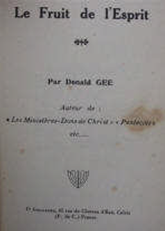 Le fruit de l’Esprit